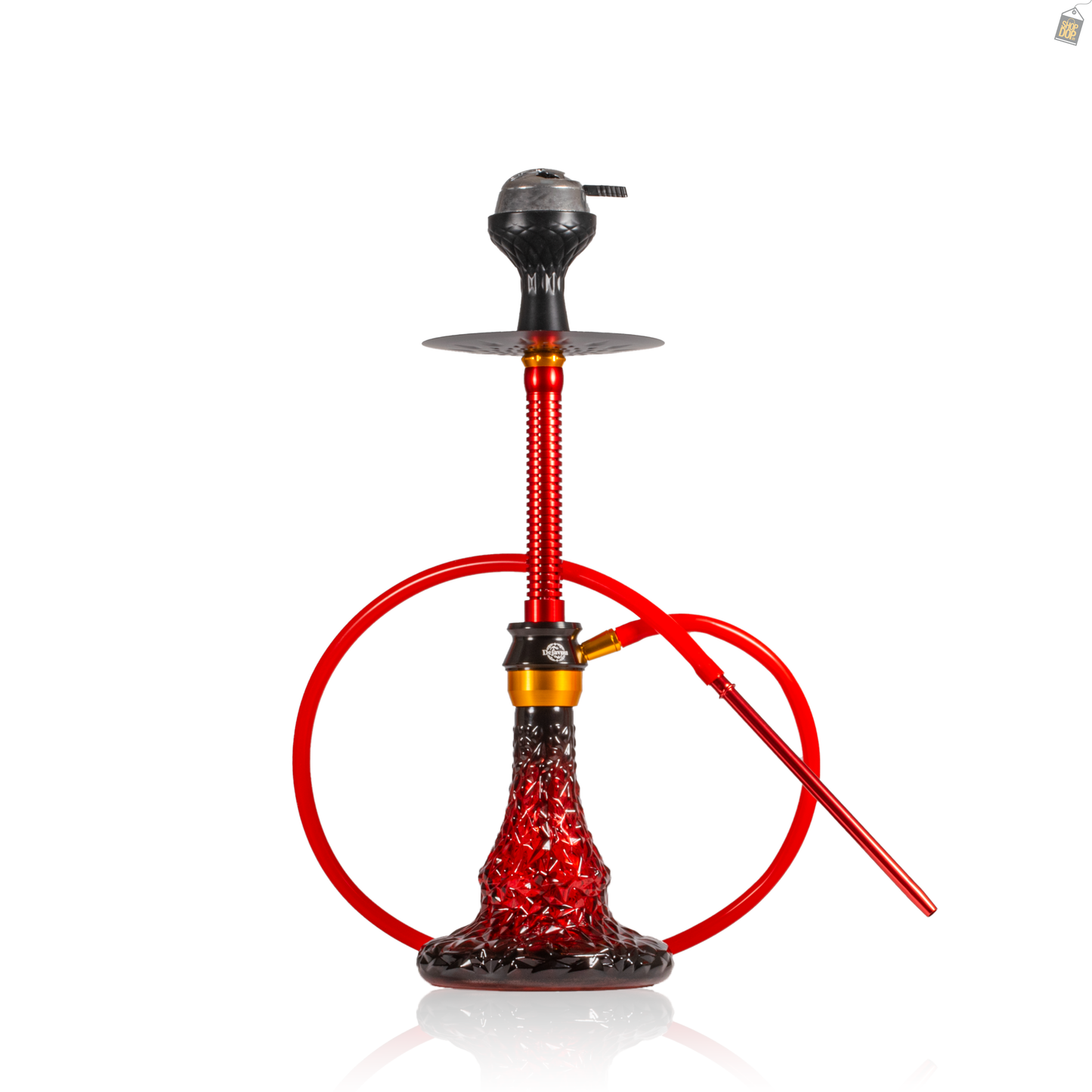 Bliss Hookah with Bag - Red