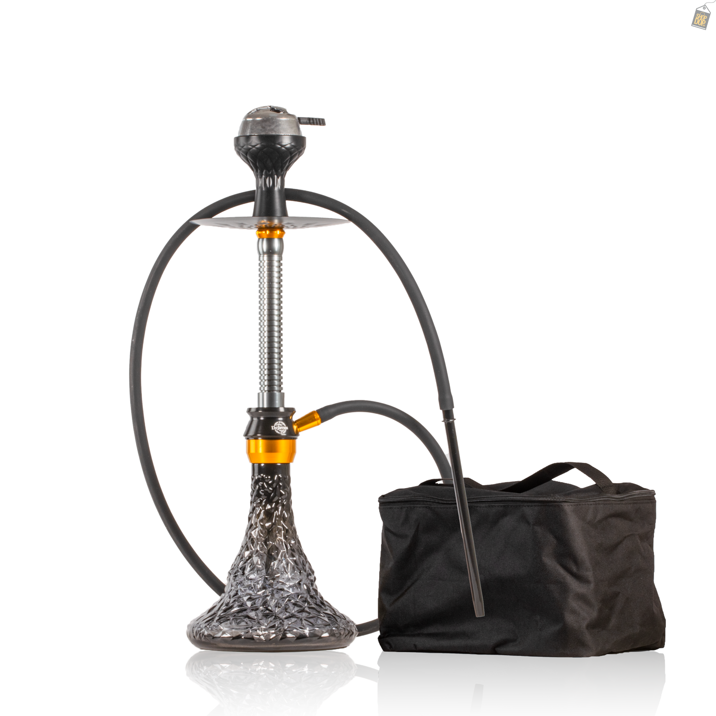 Bliss Hookah with Bag - Silver