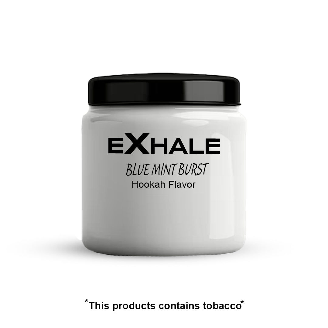 Exhale Blue Mint Burst Hookah Flavor - 100g (Pre Mixed Handmade)