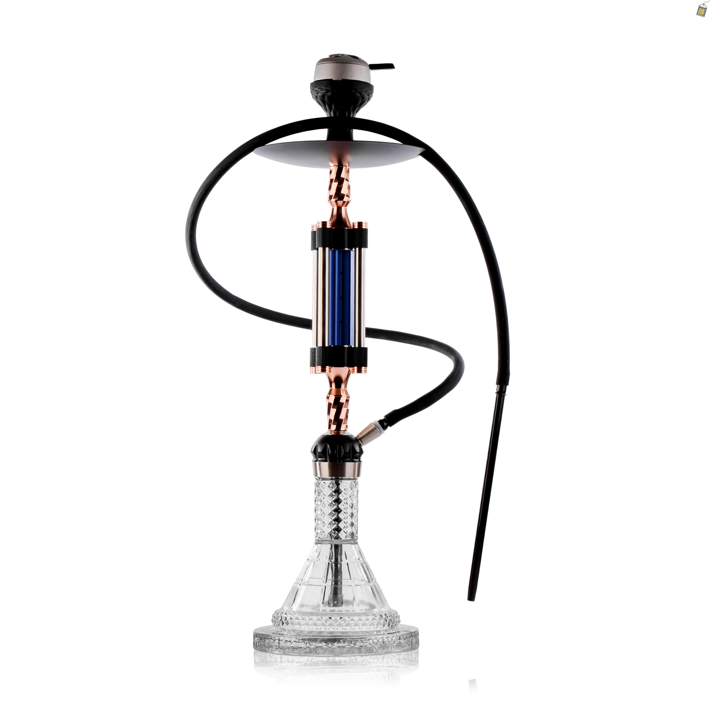 Bollard Hookah - Blue