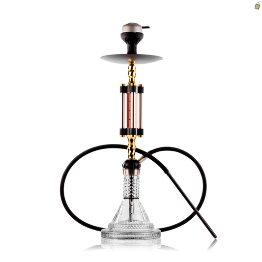 Bollard Hookah - Rose Gold