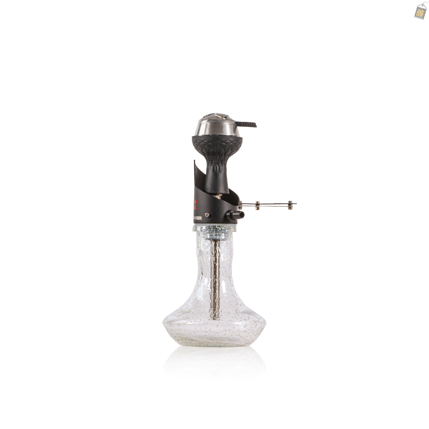 Bomber 2.0 Hookah - Red with Radium Base