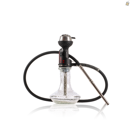 Bomber 2.0 Hookah - Red with Radium Base