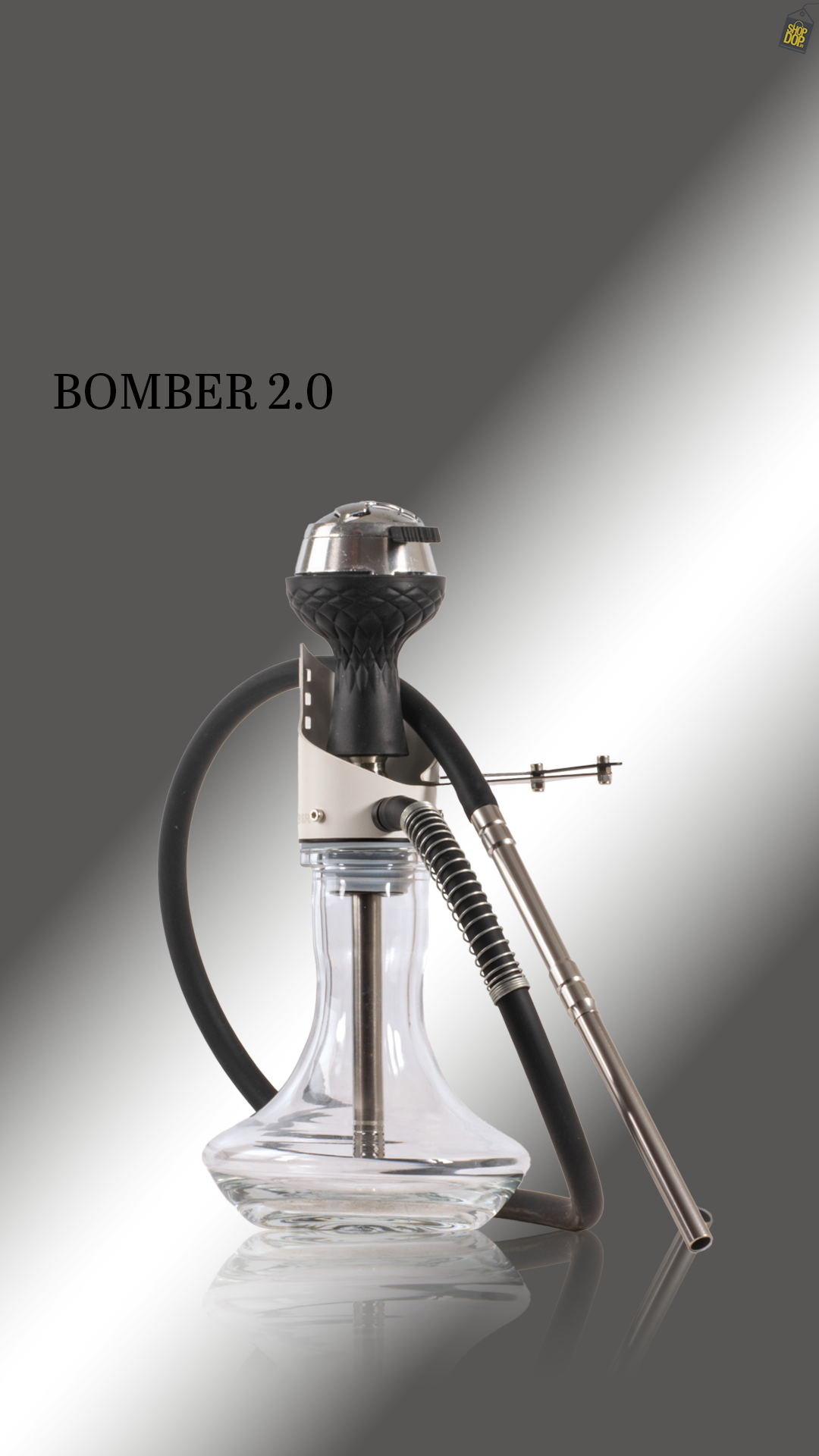Bomber 2.0 Hookah - White