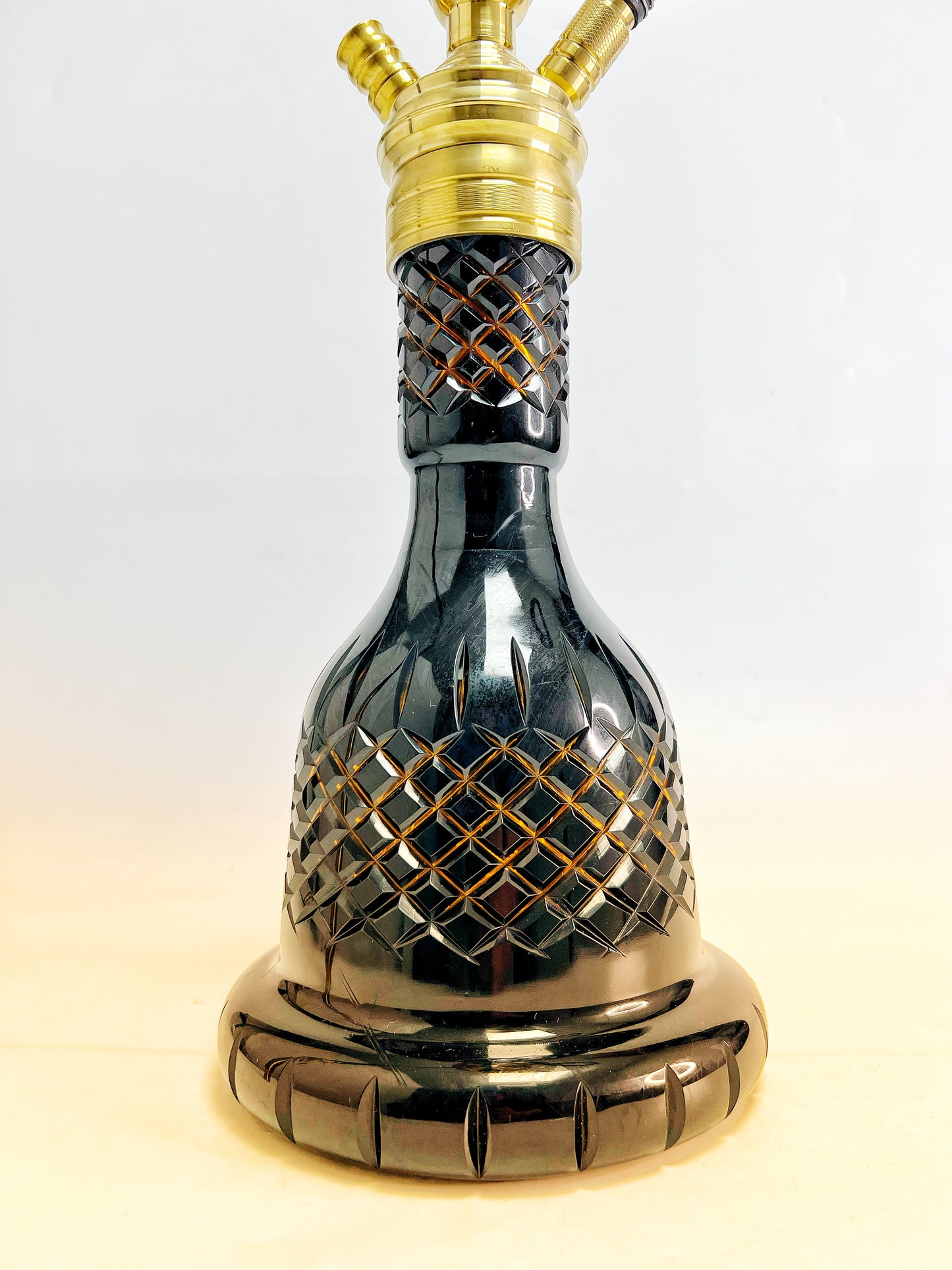 COCOYAYA Gamaliya Persia Hookah - Golden Stem / Black Base