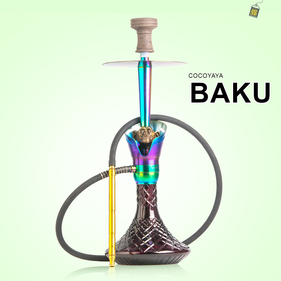 COCOYAYA Baku Mojo Hookah - Rainbow (Black Base)