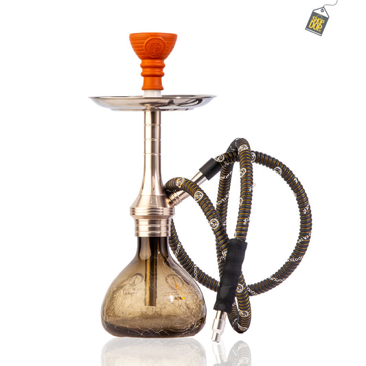 COCOYAYA Bobby Hookah - Silver Crackle Base