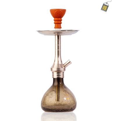 COCOYAYA Bobby Hookah - Silver Crackle Base