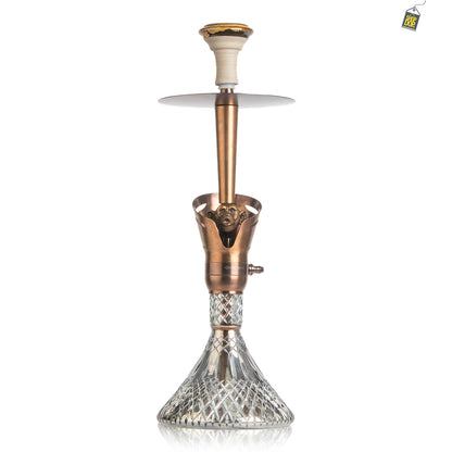 COCOYAYA Baku Mojo Hookah - Bronze (Cut Glass Base)