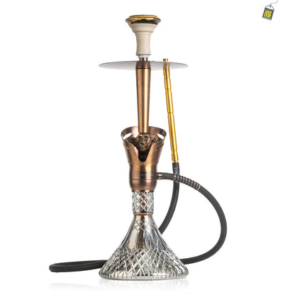 COCOYAYA Baku Mojo Hookah - Bronze (Cut Glass Base)