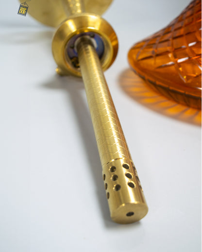 COCOYAYA Betty Hookah - Golden Stem / Amber Base