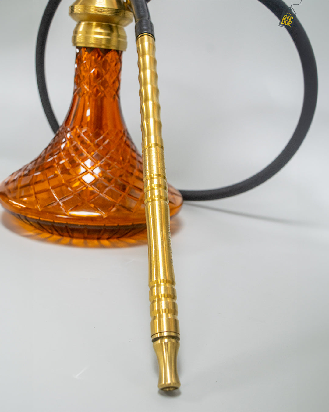 COCOYAYA Betty Hookah - Golden Stem / Amber Base