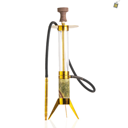 COCOYAYA Denali Bonzai Hookah - Golden