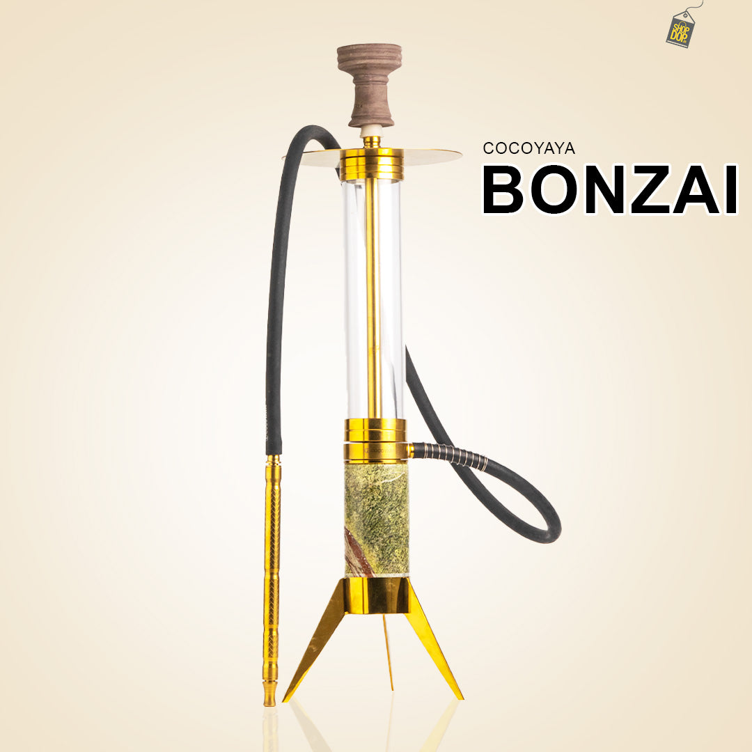 COCOYAYA Denali Bonzai Hookah - Golden