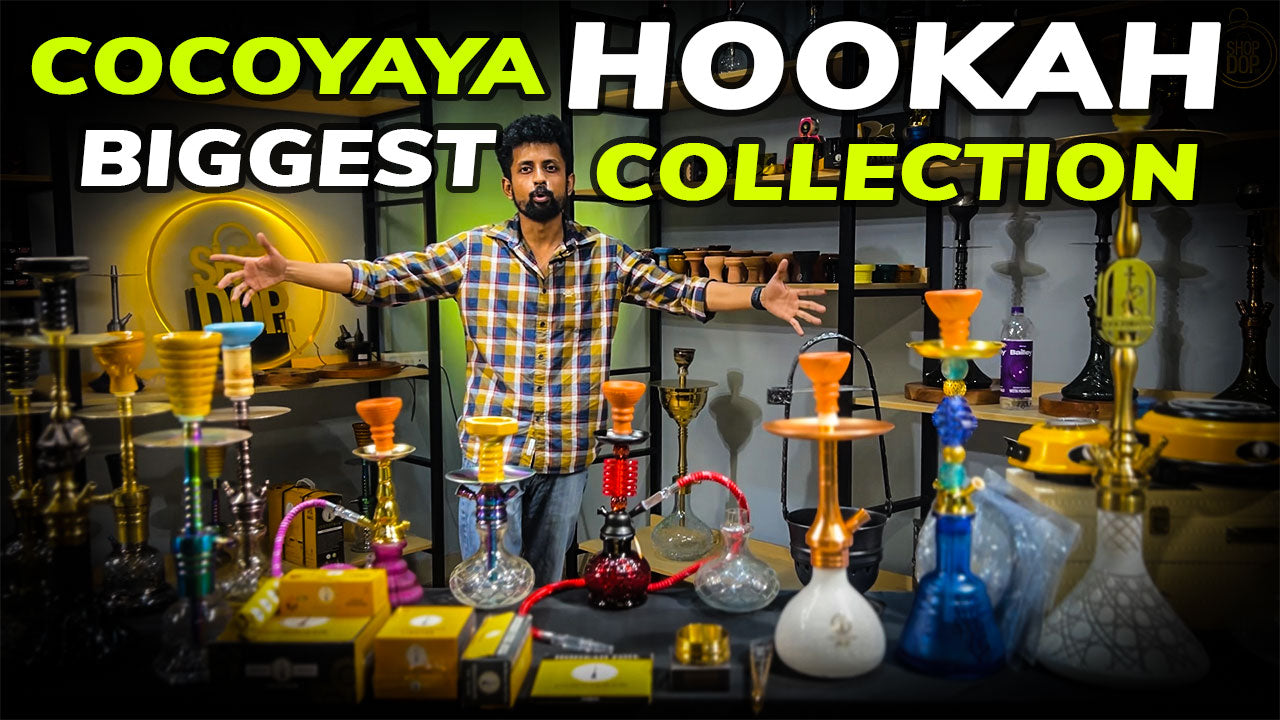 वीडियो लोड करें: COCOYAYA Biggest Hookah Collection Online in India @shopdop