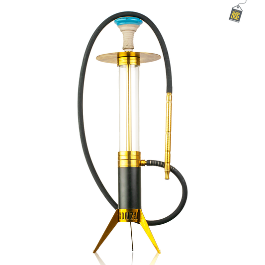 COCOYAYA Denali Bonzai Hookah - Golden / Black Base