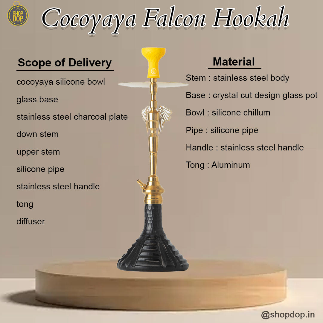 COCOYAYA Falcon Hookah - Angel Series