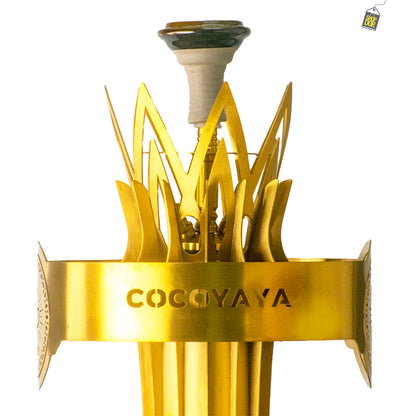 COCOYAYA Gemini Hookah - Golden