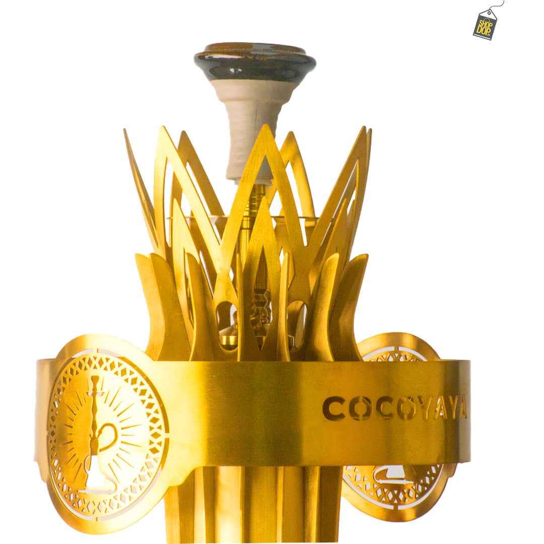 COCOYAYA Gemini Hookah - Golden