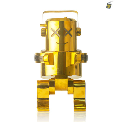 COCOYAYA Small Marshmello Hookah - Golden