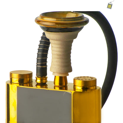 COCOYAYA Hipster Hookah - Golden