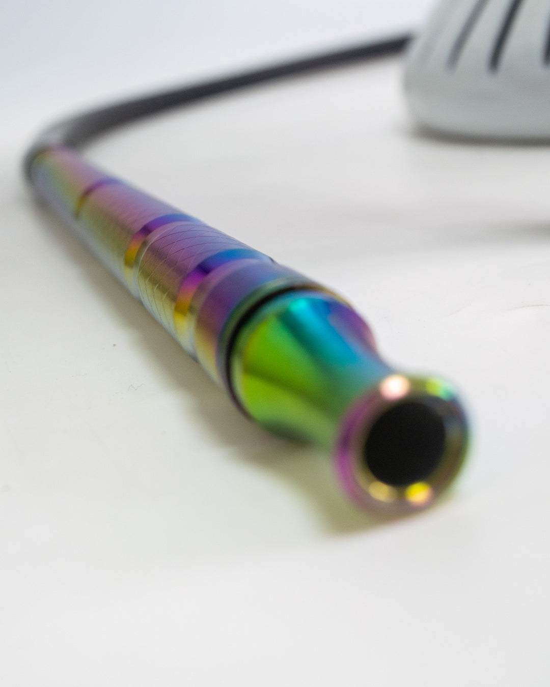 COCOYAYA King Series Hookah - Rainbow Stem (White Base)