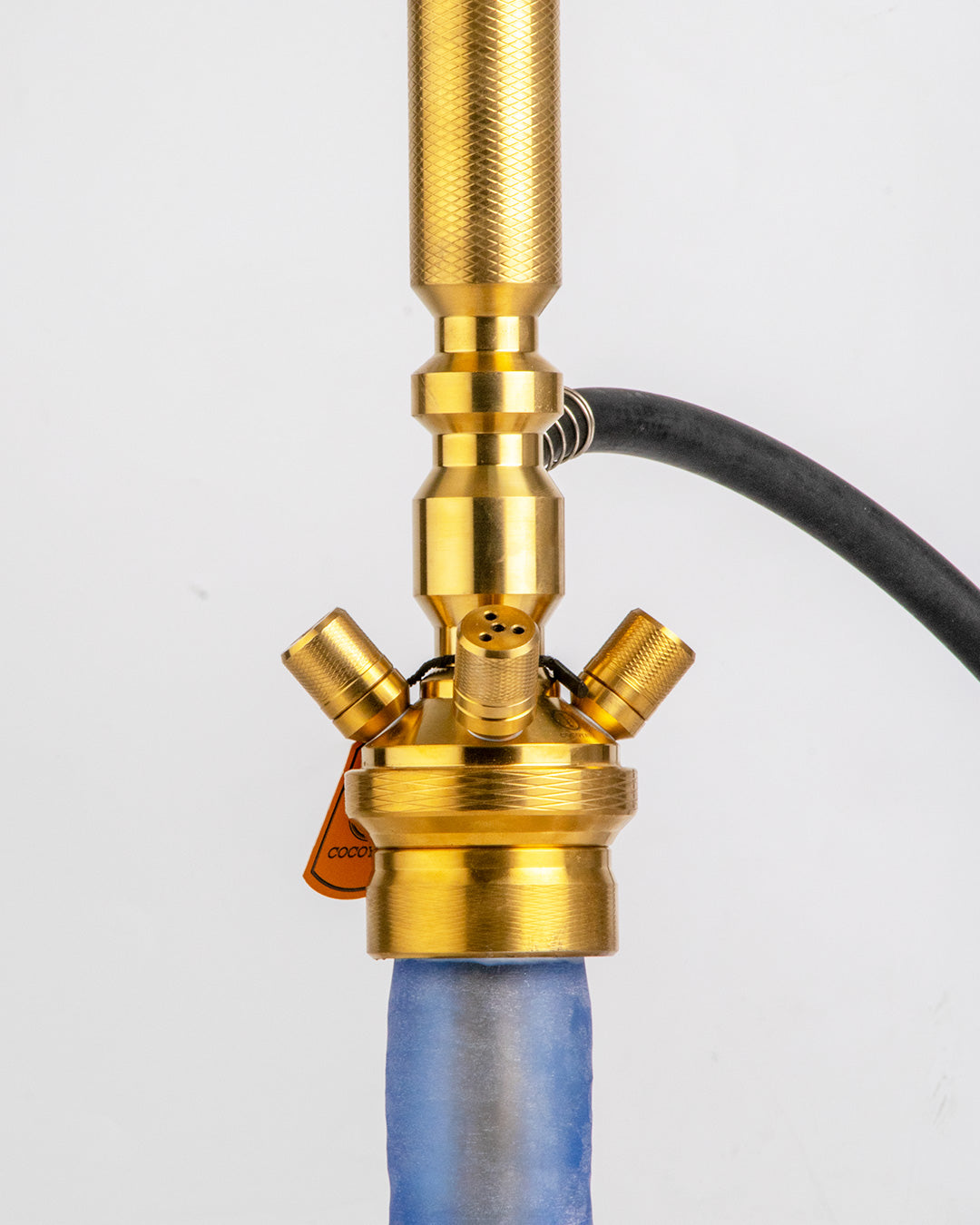 COCOYAYA King Series Hookah - Gold Stem (Ceramic Base)