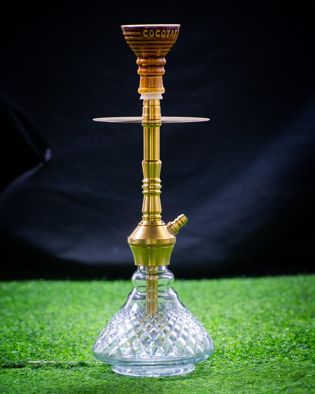 COCOYAYA Lazy Goose Hookah (Conquer Series) - Gold