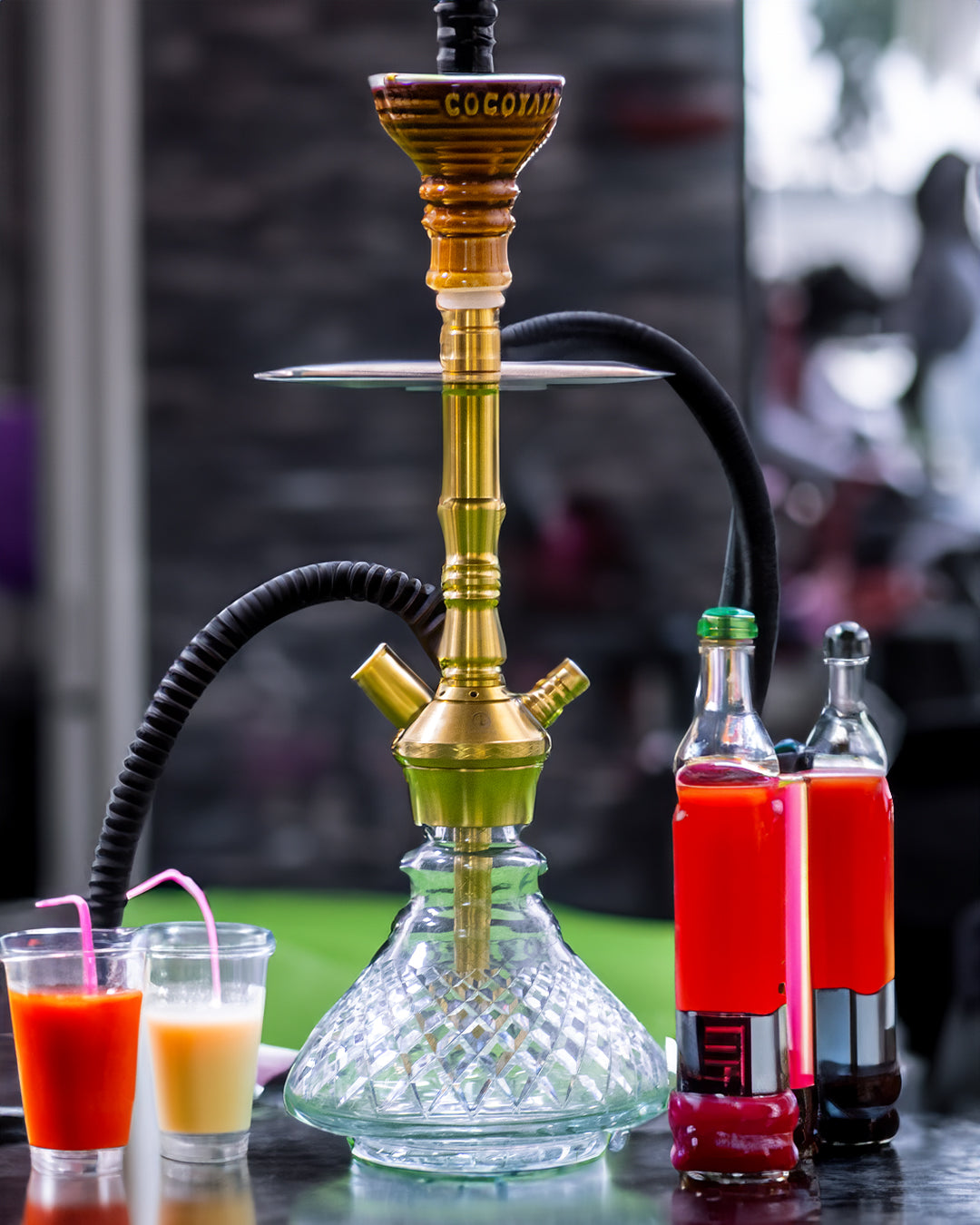 COCOYAYA Lazy Goose Hookah (Conquer Series) - Gold