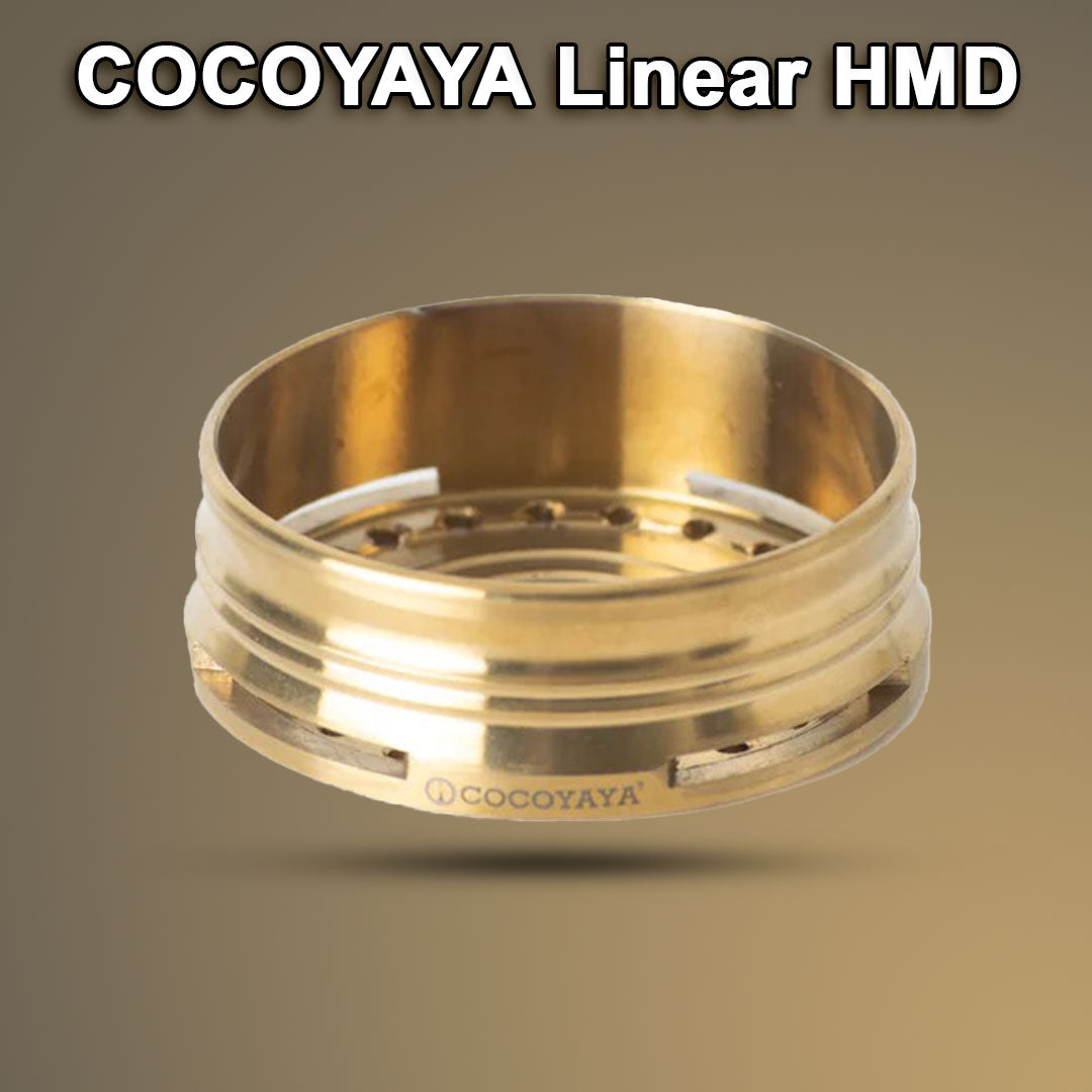 COCOYAYA Linear Hookah HMD - Gold