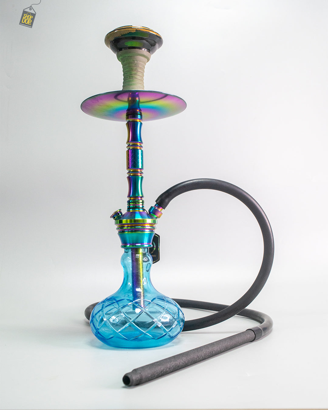 COCOYAYA Milan Hookah - Rainbow (Sky Blue Base)