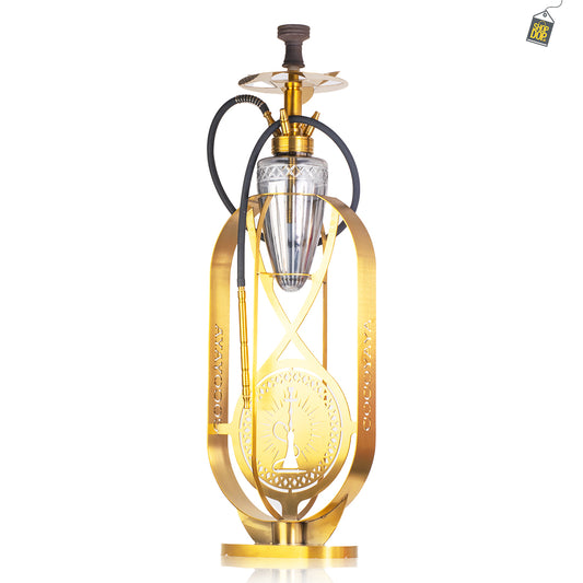 COCOYAYA Opala Hookah - Golden