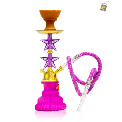 Pumpkin Luna Hookah - Purple