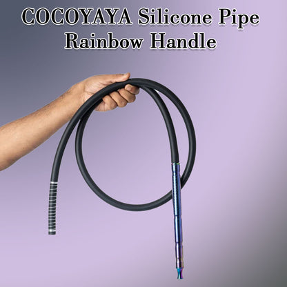 COCOYAYA Silicone Pipe - Rainbow Handle