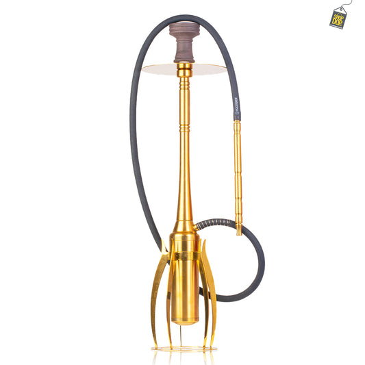 COCOYAYA Slim Sparta Hookah - Golden