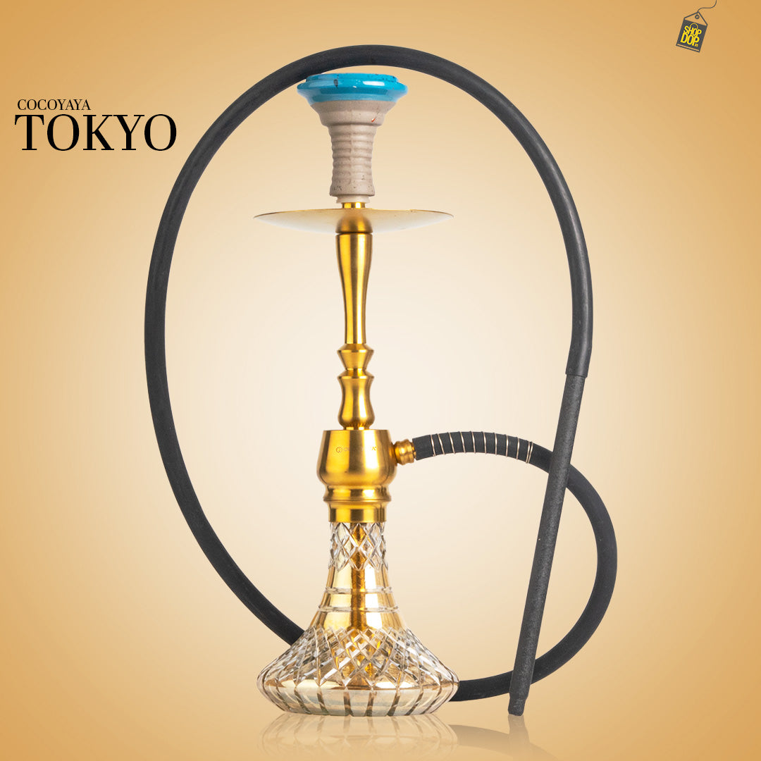 COCOYAYA Tokyo X Hookah - Golden Stem/Gold Base