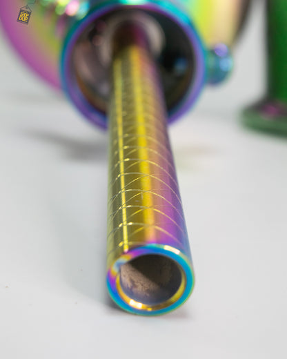 COCOYAYA VIP Amy Hookah - Rainbow Stem / Green Base