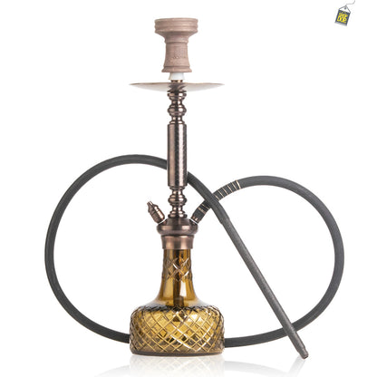 COCOYAYA Valencia Hookah - Bronze / Grey Base