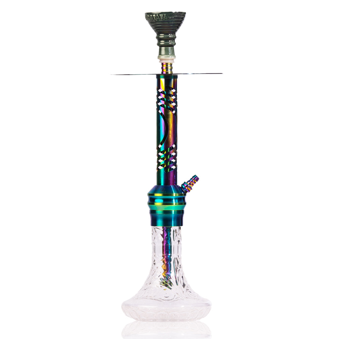 COCOYAYA Valeria Hookah - Rainbow (Transparent Base)