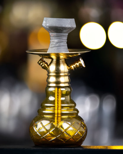 COCOYAYA X5 Hookah - Golden/Goldish Base