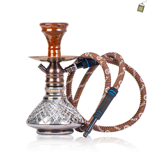 COCOYAYA X8 Hookah - Bronze / Cut Glass Base