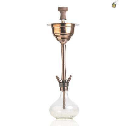 COCOYAYA Yara Pro Hookah - Bronze Stem (Transparent Base)