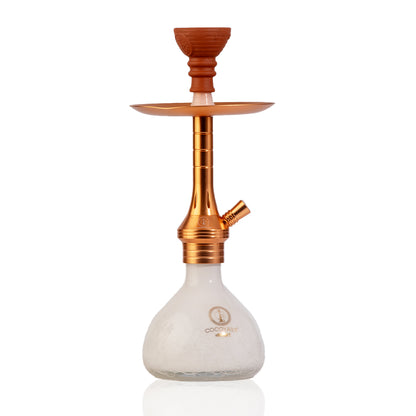 COCOYAYA Bobby Hookah - Rose Gold (White Crackle)