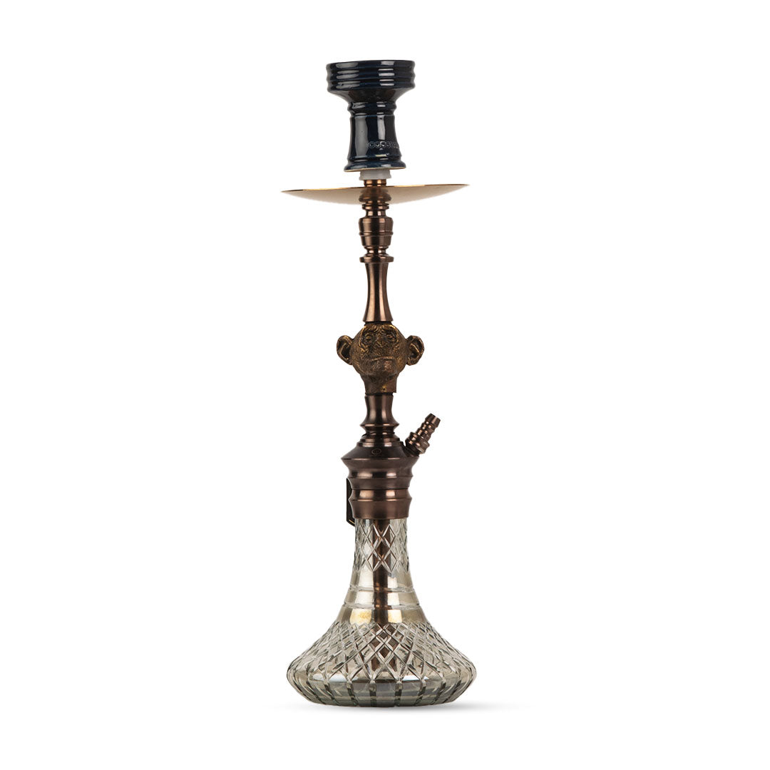 COCOYAYA Bonobo Hookah - Bronze / Grey Base