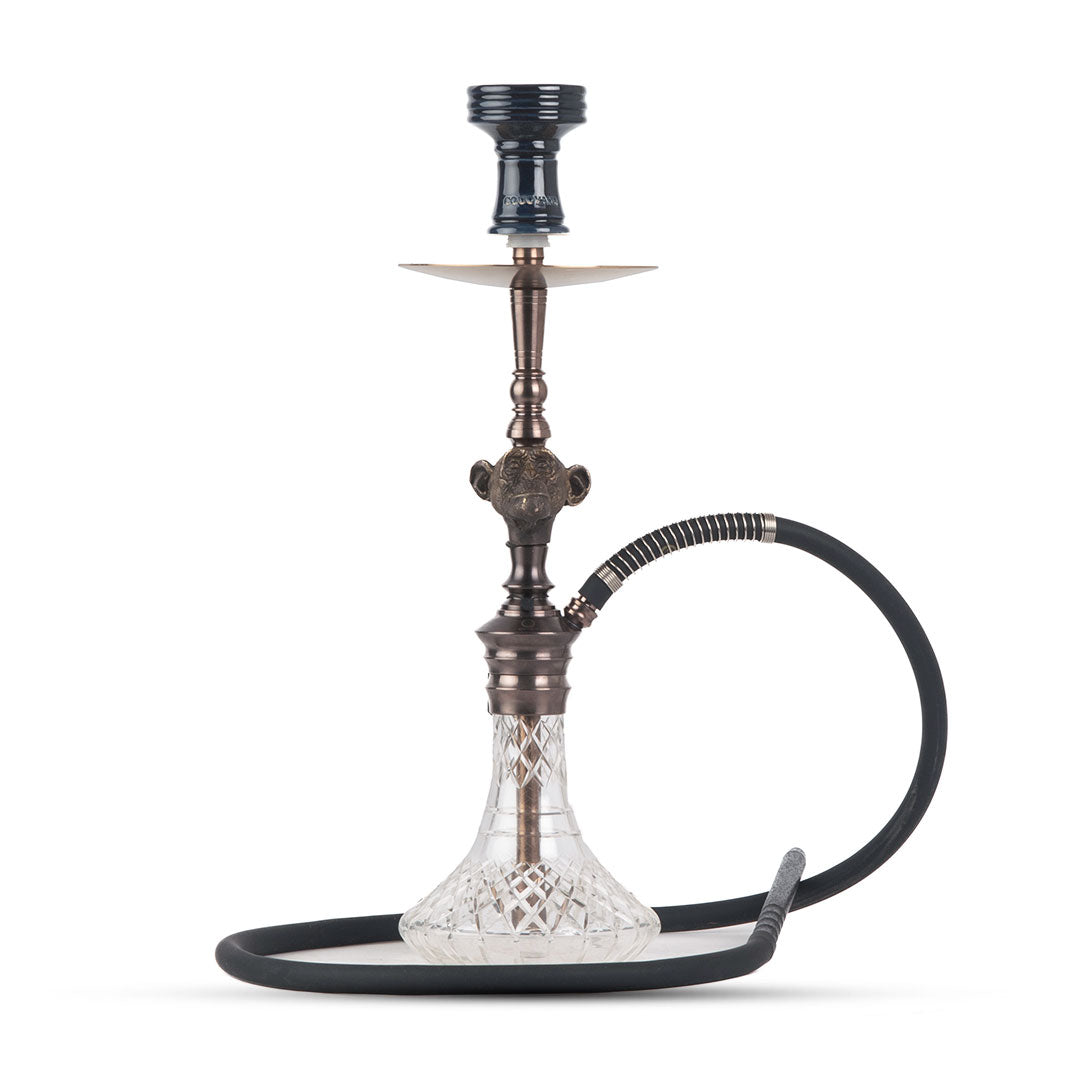 Shisha Collection Buy COCOYAYA Bonobo Hookah - Bronze / Transparent Base – shopdop.in