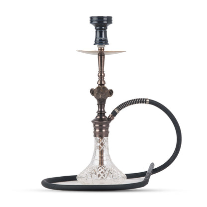 COCOYAYA Bonobo Hookah - Bronze / Transparent Base