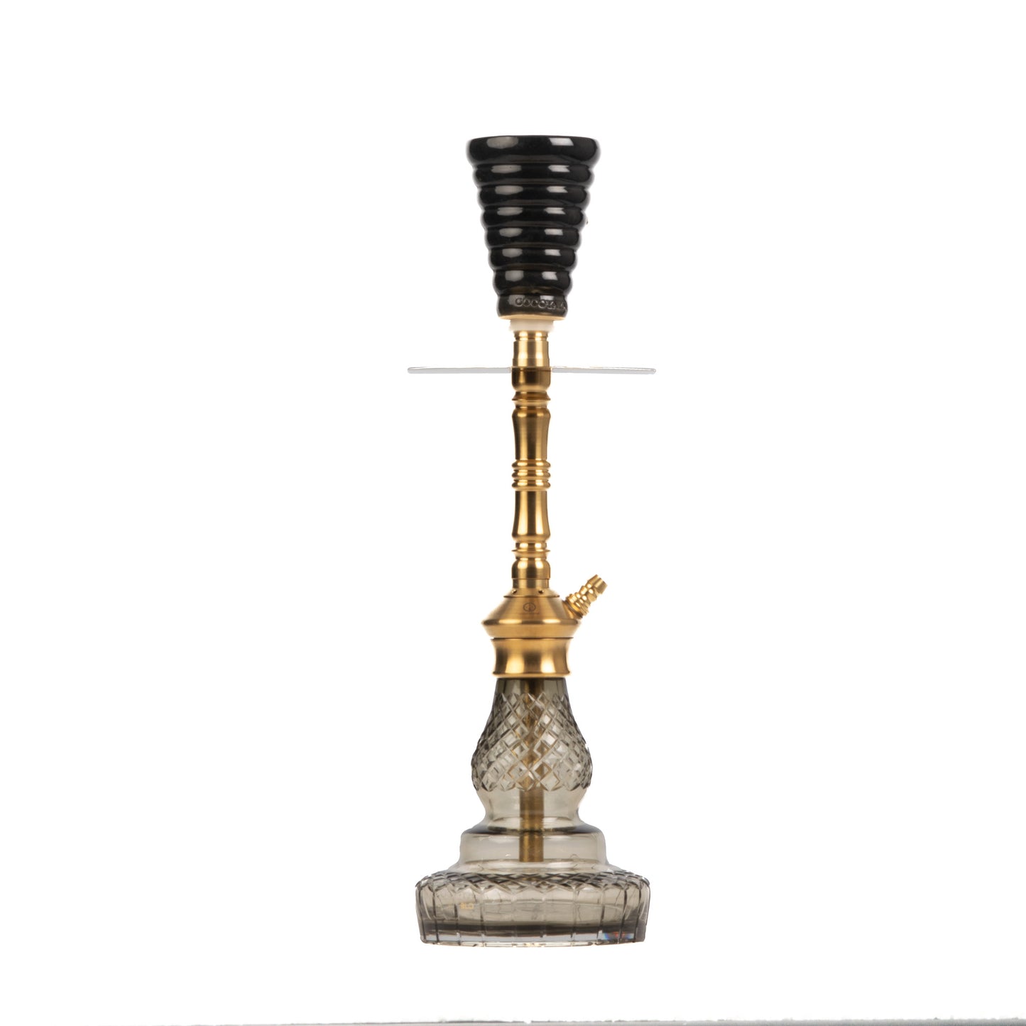 COCOYAYA Britto Hookah - Gold/Grey Base