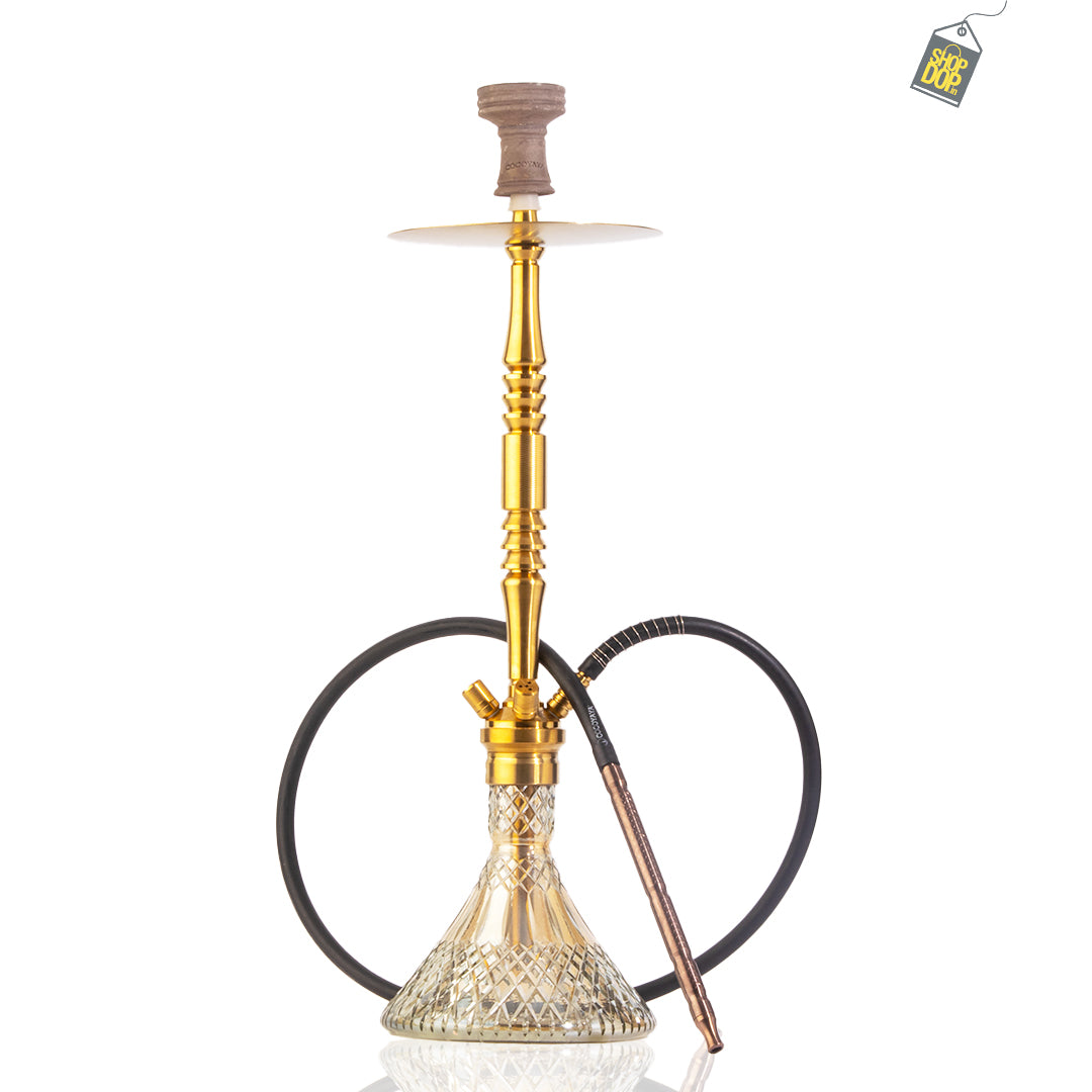 COCOYAYA King Series Hookah - Golden