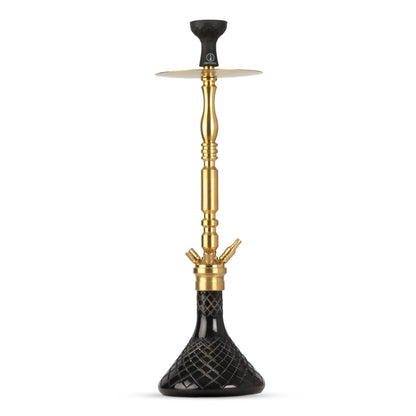 COCOYAYA King Series Hookah - Golden / Black Base