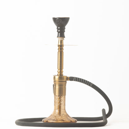 COCOYAYA Lala Hookah - Amber Base/Golden Stem